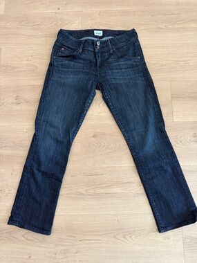 Hudson Jeans Women's Dark Indigo Straight Leg Jeans